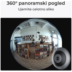 Reolink Ip Kamera Fisheye P520 6MP, 360° Fisheye pogled, POE - thumbnail 3