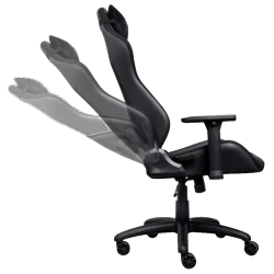 Trust GXT 714 gaming stolica RUYA, crna, udobna, podesiva, ergonomska, eco materijal - thumbnail 2