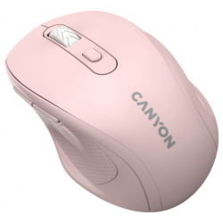 Canyon Bežični Miš sa 6 Tastera - MX8650A Senzor, 1600 DPI, Ružičasti - thumbnail 3