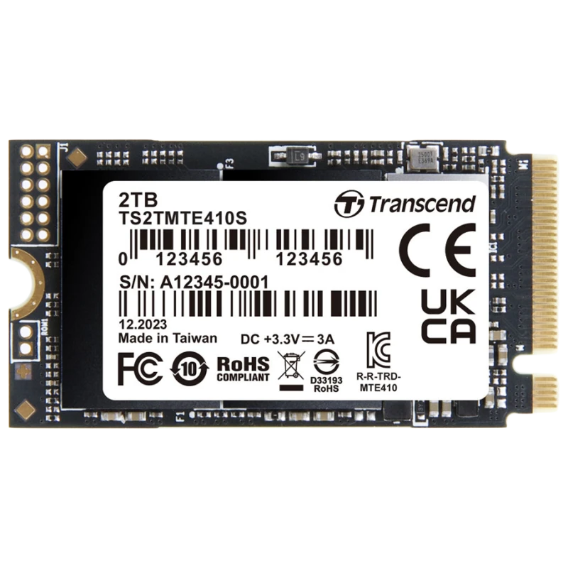 Transcend SSD 2TB M.2 2242 PCIe Gen4x4 NVMe - Munjevita brzina - image 1