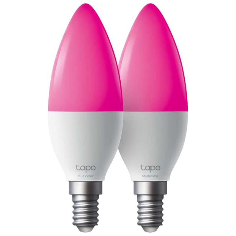 TP-Link Tapo L430C Pametna Sijalica - 2 kom, E14, Višebojna, Wi-Fi - image 1