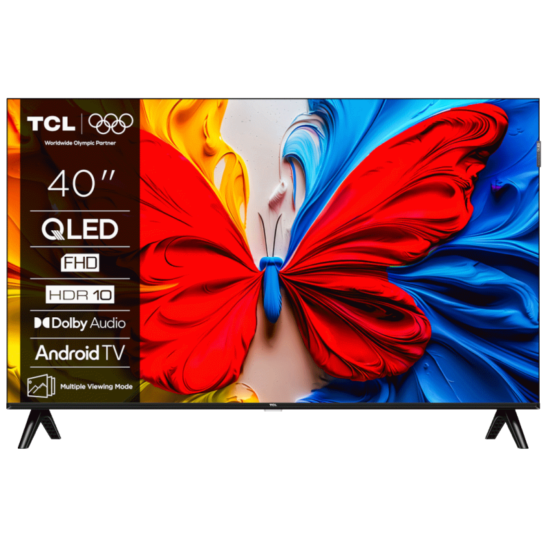 TCL 40"S5K Full HD QLED TV - Android, HDR10, Dolby Audio - image 1