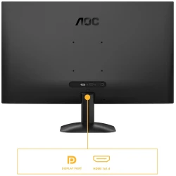 AOC Monitor Q27B35E 27" QHD, 75Hz IPS, 1ms MPRT 2560x1440 HDMI DP - thumbnail 3