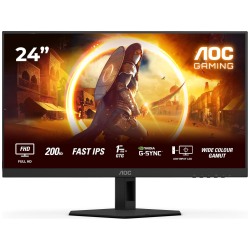 AOC Gaming Monitor 24G4HRE 24" - 200Hz, Fast IPS, FHD, 0.5ms odziv - thumbnail 1