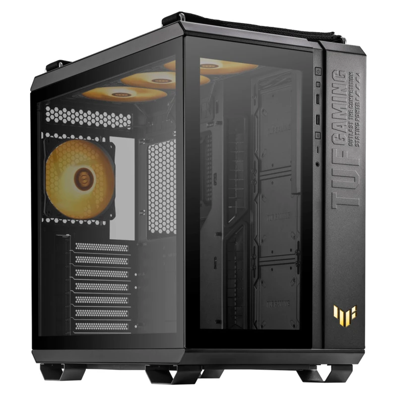 ASUS CASE TUF GAMING GT502 TGPLUS, MID TOWER, ATX,4x ARGB 120mm fans - image 1