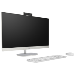 HP All-in-One 27-cr0012ny PC27" NT, 7520U,8GB DDR5 on board,512GB,FreeDOS, Bijeli, wireless perif - thumbnail 1