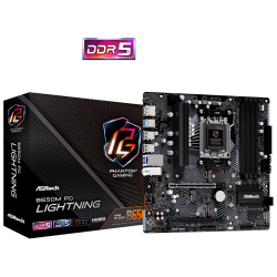 ASROCK Matična Ploča B650M PG LIGHTNING - AMD B650, AM5, 4xDDR5, micro ATX - thumbnail 2