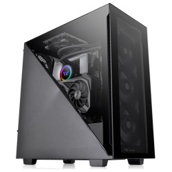 Thermaltake Divider 300 TG Mid tower, tempered glass, 1x 120mm Turbo fan - thumbnail 1