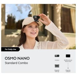 DJI Osmo Nano Standard C 120GBkamerica,1-inch senzor,120MP 360slike,do 100min snimanje - thumbnail 1