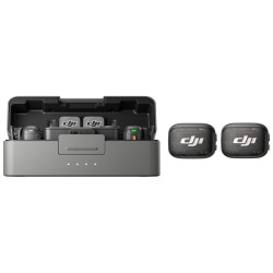 DJI Mic 3 (2TX+1RX+CC)mikrofon, prenos zvuka do 250m5.5h snimanja,48kHz 24 zvuk,OLED zaslon - thumbnail 3