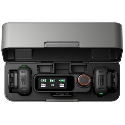 DJI Mic 3 (2TX+1RX+CC)mikrofon, prenos zvuka do 250m5.5h snimanja,48kHz 24 zvuk,OLED zaslon - thumbnail 4