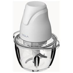 TESLA Sjeckalica FC302WSnaga 400 W; Kapacitet 1 L; 4 inox oštrice na 2 nivoa; staklena pos - thumbnail 3