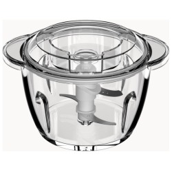 TESLA Sjeckalica FC302WSnaga 400 W; Kapacitet 1 L; 4 inox oštrice na 2 nivoa; staklena pos - thumbnail 6