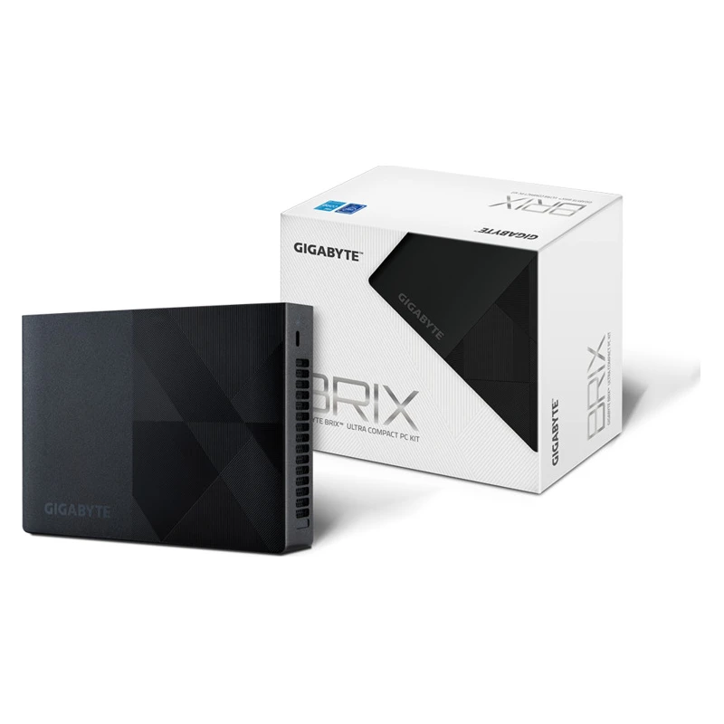 Gigabyte Brix GB-BNIP-N100 12th Gen Intel N100, UHD Graphics 750, Low noise, - image 1