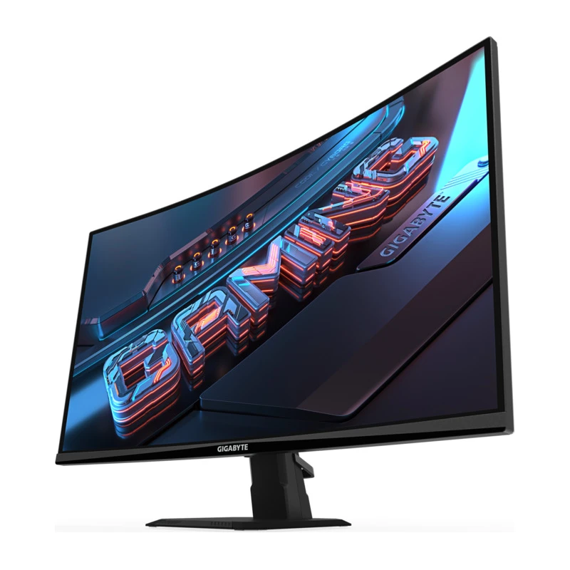 Gigabyte Monitor 27" GS27QCA 27" VA 1500R, 2560x1440 QHD, 250cd, 180Hz, 1ms, 2x HDMI, 1x DP - image 1