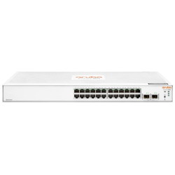 Aruba Instant On 1830 24G 2SFP2 SFP 1GbE, 1000 Mb latency < 2.80 ?Sec;Throughput-38.68 Mpps,52Gps - thumbnail 1