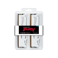 Kingston 32GB 6000MHz DDR5WRGBWhite RGB,Fury Beast (2x16GB), CL30, EXPO,XMP,1RX8, 288-pin 16Gbit - thumbnail 3