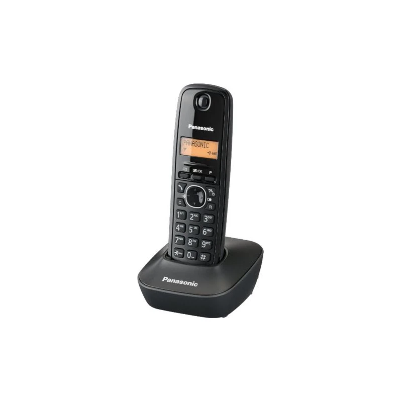 PANASONIC telefon bežični KX-TG1611FXH/PDH crni - image 1