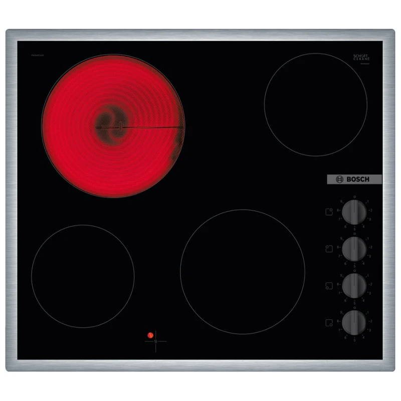 BOSCH Staklokeramička ploča PKE645CA2E - 60cm, Mehan. kontrola, INOX - image 1