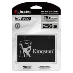 Kingston SSD Disk 256GB KC600 - 2.5" SATA3, 550/500MB/s, Sigurnost - thumbnail 2