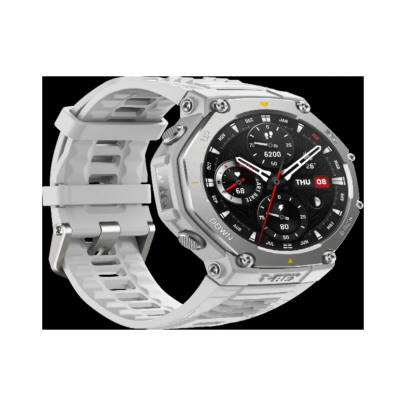 Amazfit T REX 3 Haze Gray 1.5" AMOLED; 27 days battery life; GPS; 100 ATM vodootporan - image 1