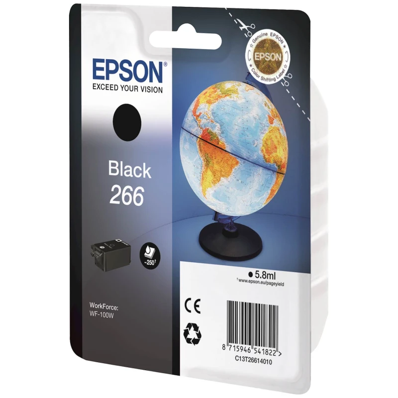 Tinta EPSON 266 WF-100W Black - image 1