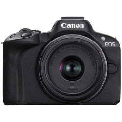Fotoaparat CANON R50 RFS18-45 + RFS55-210 IS STM - thumbnail 1