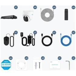 Reolink NVR snimač NVS8-8MD4 4K 8 kanalni NVR. 2TB HDD, 4x kamera POE 8 MP - thumbnail 3