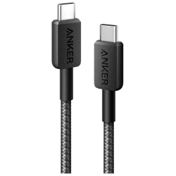 Anker 322 USB-C Kabl 90cm Pleteni Crni - Brzo Punjenje - thumbnail 2