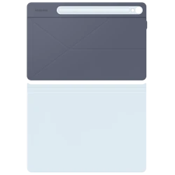 Samsung Galaxy Tab S9/S9 FE/S10 FE/S10 Lite Smart Book Cover Blue - thumbnail 1