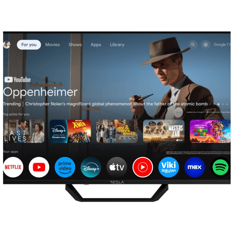 TESLA 50" 4K Google TV - Glasovna Kontrola, Smart Aplikacije - image 1