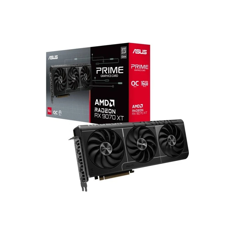ASUS VGA PRIME-RX9070XT-O16G9070XT, 16GB, 1x HDMI, 3x DP - image 1