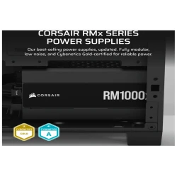 Corsair 1000W RMx Gold Napajanje - ATX 3.1, PCIe 5.1, Potpuno Modularno - thumbnail 3