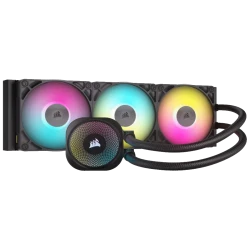 CORSAIR TITAN 360 RX RGB AIOLiquid CPU Cooler, Black,RX120LGA1851, LGA1700, AM5, AM4 - thumbnail 3
