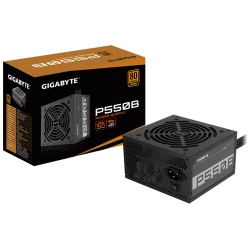Gigabyte PSU 550W; 80+ bronze6xSATA,2xPCIe 6+2 Pin,3x4Pin,1xFloppy - thumbnail 2