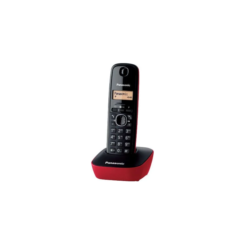 PANASONIC telefon bežični KX-TG1611FXR crveni - image 1