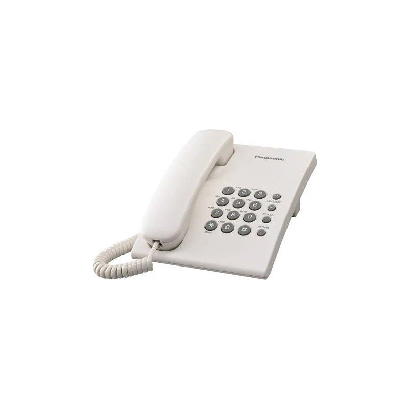 PANASONIC telefon stolni KX-TS500FXW bijeli - image 1