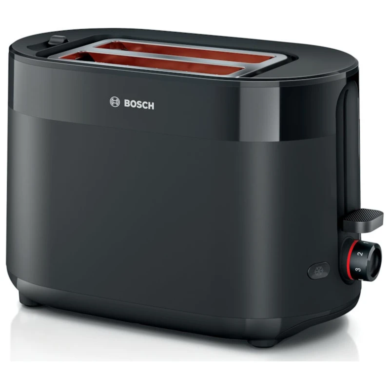 BOSCH Toster MyMoment TAT2M123, Crna, Dvije kriške, Snaga  800-950 W - image 1